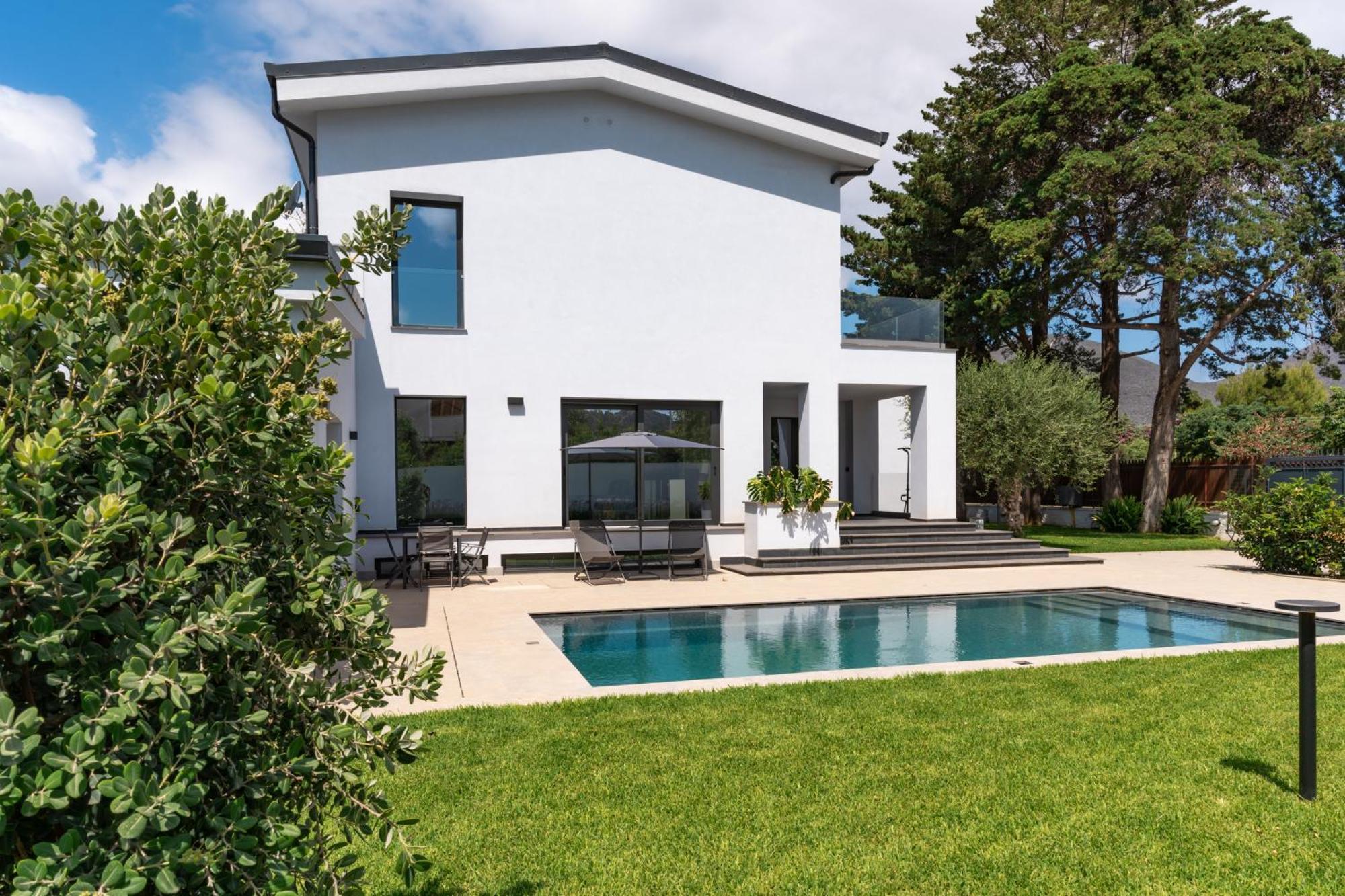 Villa Tina Mondello Exterior foto